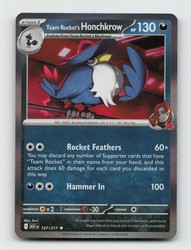 Team Rocket's Honchkrow 127/217 Ascended Heroes Holo Rare