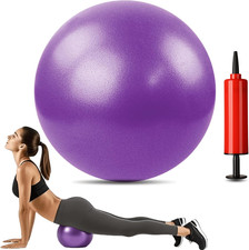 Mini Yoga Pilates Ball 10 Inch for Stability Exercise Training Gym anti Burst an