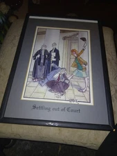 Framed Print Picture Kentuck Settling Out Of Court