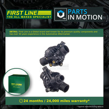 Coolant Thermostat fits BMW 1M Coupe E82 3.0 11 to 12 N54B30A Firstline Quality