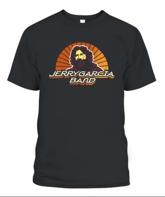 Jerry Garcia Band T-shirt Black JGB Winter Tour 1980 All Size Reprint BTH49
