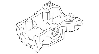 Genuine Nissan Oil Pan 11110-5RB0B