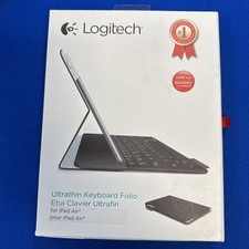 New, Unused, Logitech Ultrathin Keyboard Folio Bluetooth Capable For iPad Air