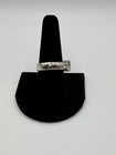 Djoy 925 Sterling Silver Oval CZ Engagement Ring Size 9 Milgrain Setting — photo 4