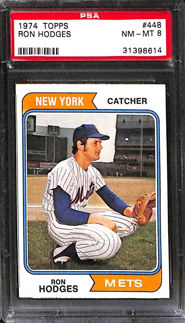 1974 Topps #448 Ron Hodges front