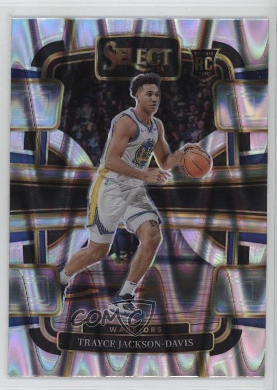 2023-24 Panini Select Concourse Tectonic Prizm Trayce Jackson-Davis #84 1md7