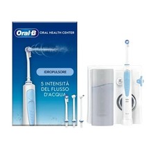 Oral-B Idropulsore Ossigeno MD20 + 4 Beccucci Oxyjet Water Jet Pulizia