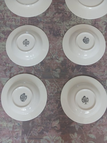 Vintage Pagnossin Ironstone Italy Yellow/Blue Trim Plate And Bowl Set Bundle ×16 - Picture 16 of 18