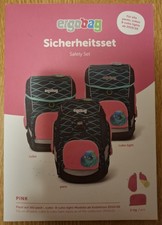 Ergobag Sicherheitsset pink Zippies Schulranzen Pack, Cubo,Cubo Light Styles Neu