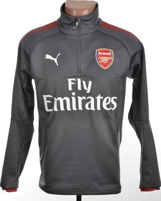 ARSENAL 2016/2017 FUSSBALL REISSVERSCHLUSS TRAININGSTOP PUMA GRÖSSE XS ERWACHSENE