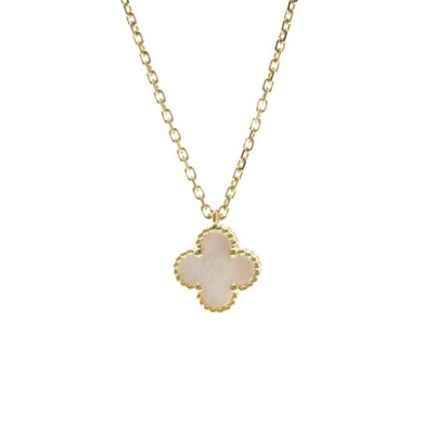Van Cleef & Arpels süße Alhambra Halskette Gelbgold (18K) Mothe... BF594277