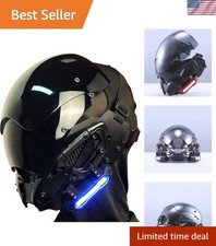 Punk Mask, Futuristic Techwear Cosplay Mask for Halloween