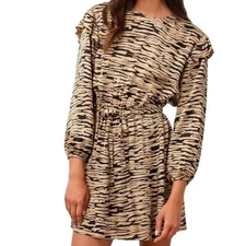 Rails Ora Canyon Animal Print Mini Dress, size Medium