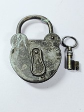 UNIS FRANCE - ALTES VORHÄNGESCHLOSS / OLD PADLOCK FORM MICKEY FORM