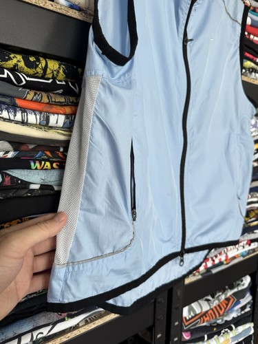 Nike Streetwear Y2K Blue Vest Vintage Size M - Picture 5 of 11