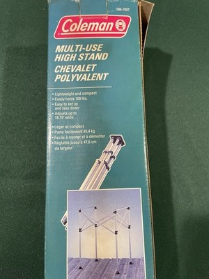 新品保管品！Coleman Deluxe High Stand 596-700J 新品保管品！Coleman Deluxe High Stand 596-700J - メルカリ