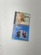 LOT 2 DISNEY CD DVD HANNAH MONTANA MUSIC VIDEO FROZEN KARAOKE CASE PRINCESS DISC