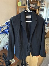 Everlane Womens Black Single Breasted Long Sleeve Single Button Blazer Size XS