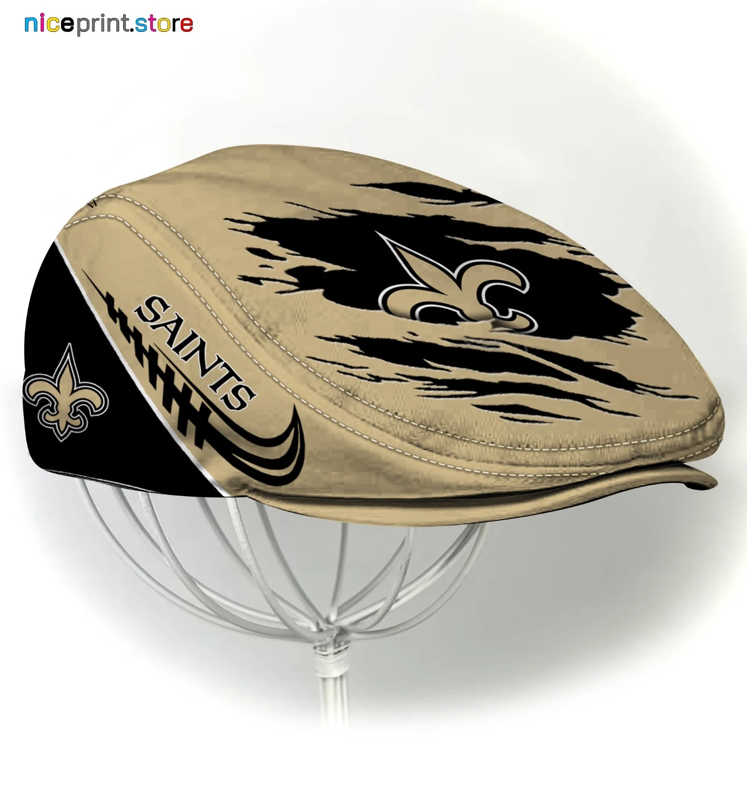 New Orleans Saints Jeff Cap Men’s Newsboy & Flat Cap