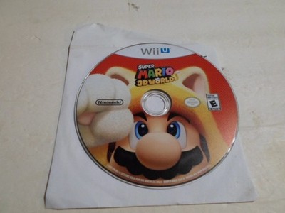 Super Mario 3D World (Nintendo Wii U, 2013) Disc Only-