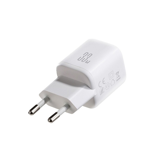 33-W-Usb-A/Usb-C-WandladegeräT Mit 60-W-Usb-C-Zu-Usb-C-Kabel (1 M) - Weiß-image