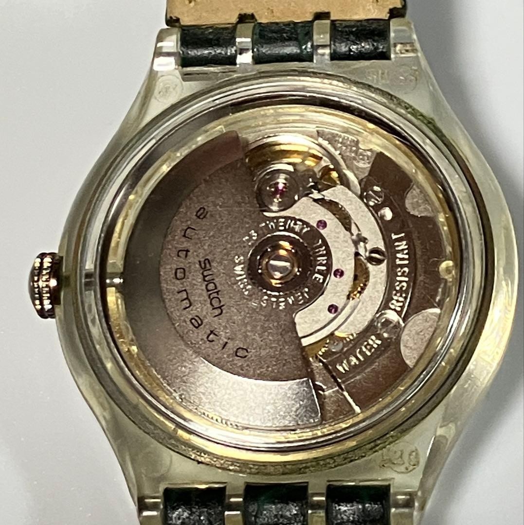 Swatch Automatic Wristwatch Roulette Skeleton Wat… - image 6