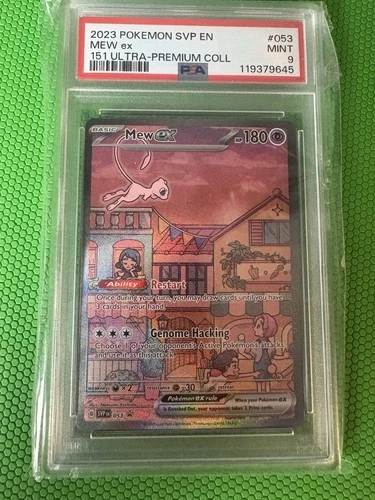 2023 POKEMON SVP PROMO 151 ULTRA-PREMIUM COLLECTION #053 MEW EX PSA 9 MINT