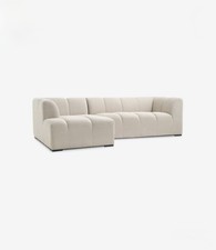JYSK Sofa ALLESE chaise longue left beige fabric | COLLECTION FROM CRAWLEY