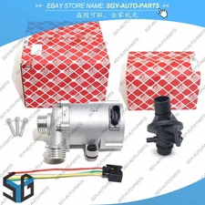 FEBI Electric Water Pump with Thermostat Kit For BMW 528i X5 530xi 525xi X3 328i