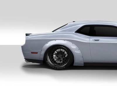 For 2008-2023 Challenger Duraflex Novara Wide Body Rear Fender Flares - 2 Piece