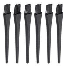 6PCS Anti Static Brush, 151mm Dusting Cleaning Brush for Small Spaces, Black