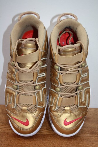 Nike Supreme x Air More Uptempo Metallic Gold - UK Size 7 (902290-700) - Bild 7 von 15