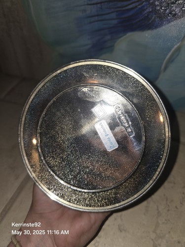 VTG C & Co Silver Plated Beehive Bee Honey Jam Jar w Lid Glass Liner MI Japan - Picture 10 of 12