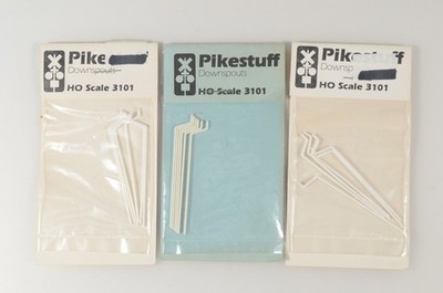 Pikestuff HO Downspouts - Lot of 3 Packages - 3101