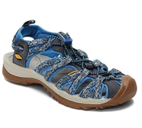 *NUOVI CON ETICHETTE* Sandali sportivi Keen donna blu sussurro impermeabili spiaggia escursionismo 10 5