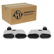 DIEDERICHS TUNING 52mm ENDROHRBLENDEN SATZ passend für MERCEDES S-KLASSE AMG DIEDERICHS TUNING 52mm ENDROHRBLENDEN SATZ passend für MERCEDES S-KLASSE AMG