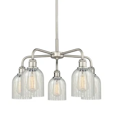 Innovations Lighting 516-5CR-15-23 Caledonia Chandelier Caledonia - Satin Nickel