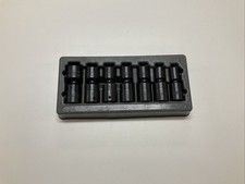 Snap-on Tools 7 pc 14-24 Drive 6-Pt Shallow Impact Swivel Sockets. FREE SHIPPING