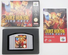 ebay® Auktion 227476114697 | Duke Nukem Zero Hour | Nintendo 64 N64 | boxed CIB komplett in OVP Thumbnail of ebay® auction 227476114697 | Duke Nukem Zero Hour | Nintendo 64 N64 | boxed CIB komplett in OVP