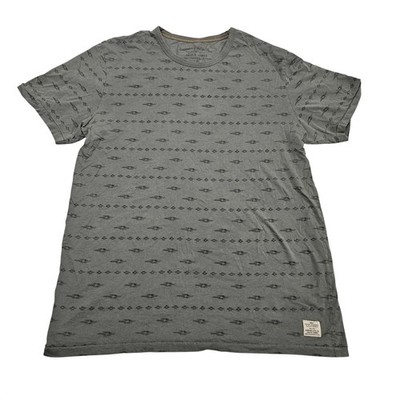 Jack and Jones Graphic Tee Size Mens XL Green Patterned Short Sleeve Tshirt