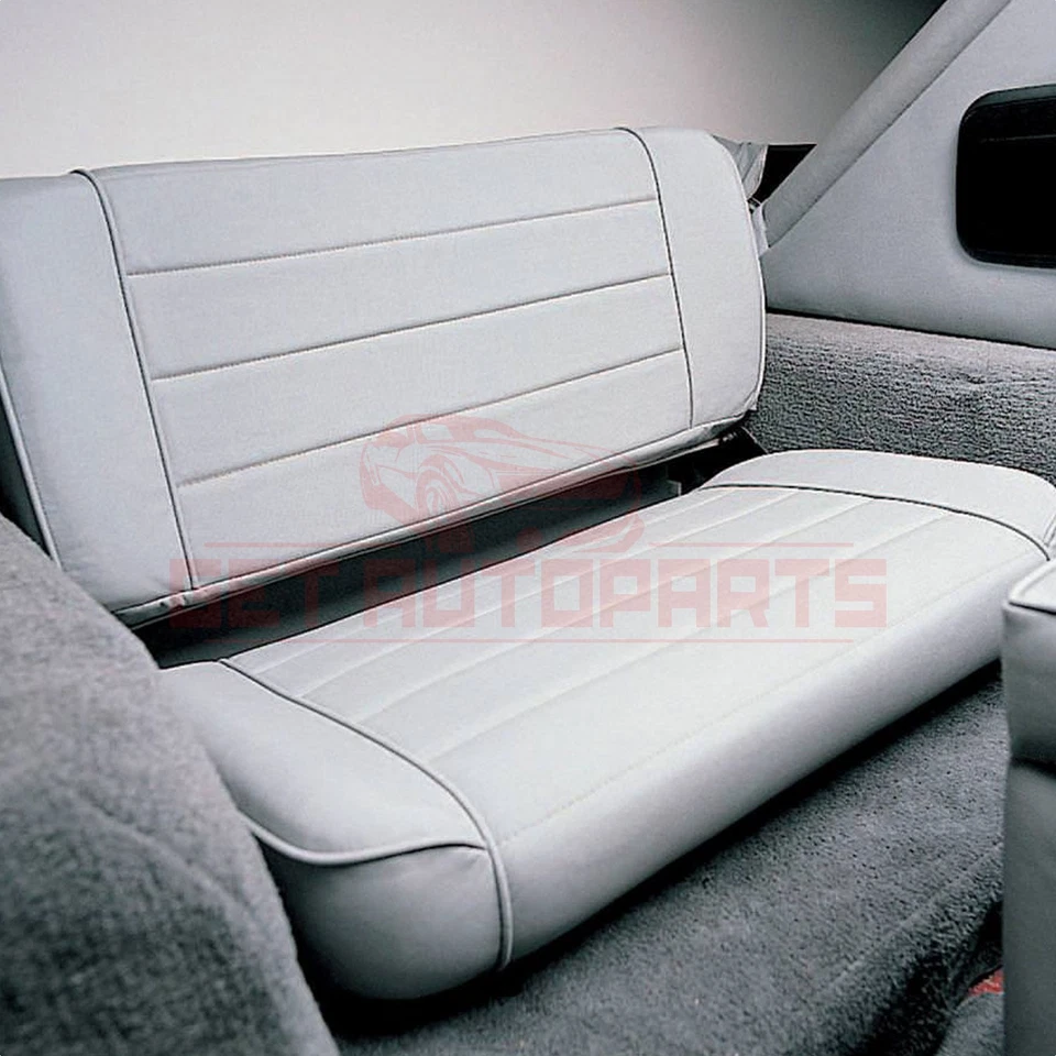 Asiento Smittybilt Denim tela negra para Jeep Wrangler 97-06 Foto 2 de 3