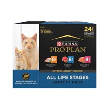 Purina Pro Plan High Protein Wet Cat Food Pate All Life Stages Classic Entree Va