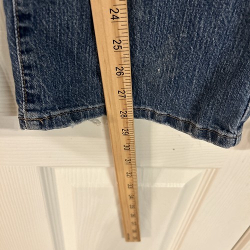 American Eagle Artist Low-rise Flared Jeans Women Sz 10P Stretch Y2K Boot Cut - Picture 4 of 9