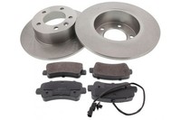 Bremsensatz Scheibenbremse Hinterachse FüR Nissan Opel Renault NV400 Kasten