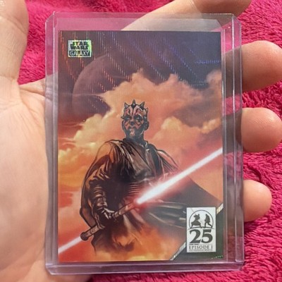 2024 TOPPS CHROME STAR WARS GALAXY A SITH'S DARK VISION #AM-7 WAVE REFRACTOR /99