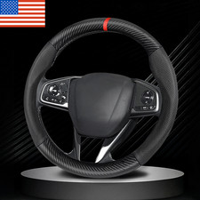 For Subaru Xv Crosstrek 2015 2014 2013 Steering Wheel Cover Leather Anti-slip