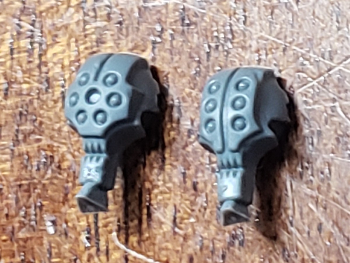 40k Necron Bits Hexmark Destroyer Biomechanical Skull Heads #11
