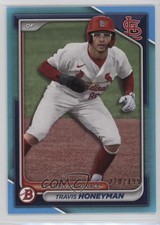 2024 Bowman Prospects Sky Blue Border 270/499 Travis Honeyman #BP-46 0md