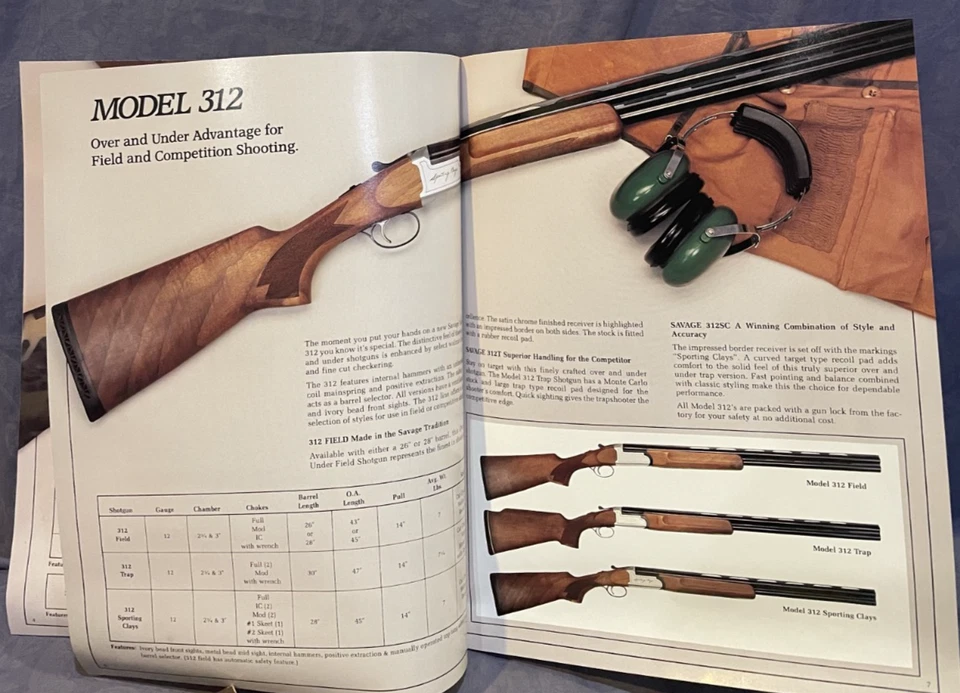 Savage Arms 1990 catalog "The Sporting Choice" - Image 4 of 4