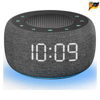 Buffbee RS11 Digitaler Radiowecker, 7-Farbiges Nachtlicht, 4 WecktöNe, 9,5X6